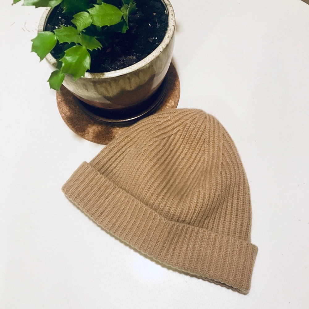 Everlane Cashmere Rib Beanie